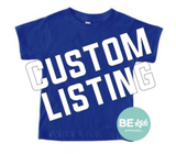 VINYL CUSTOM KIDS TEE